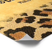 Bibelverse: Ich kann alles durch Christus tun Poster (Ecke)