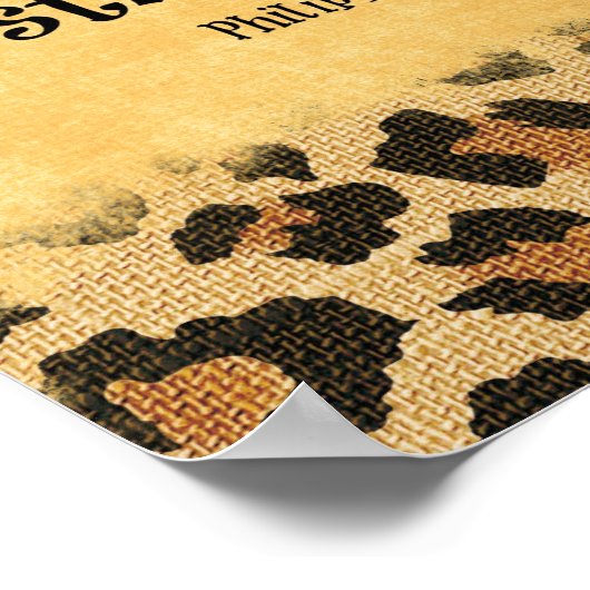 Bibelverse: Ich kann alles durch Christus tun Poster (Ecke)