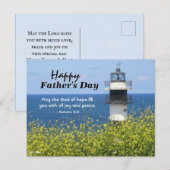 Bibelverse Inspiration Vatertag Postkarte (Vorne/Hinten)