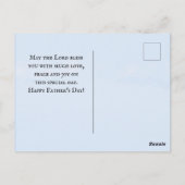 Bibelverse Inspiration Vatertag Postkarte (Rückseite)