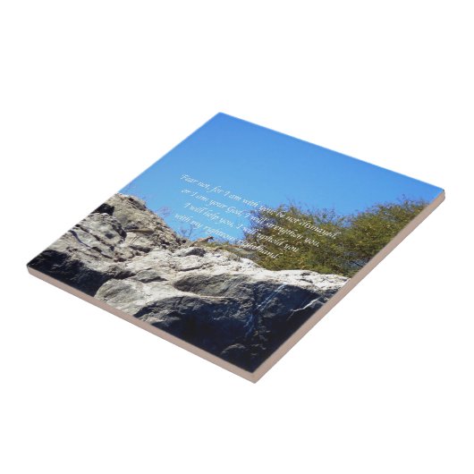 Bibelverse Inspiration Zitat Isaiah 41:10 Fliese (Seite)