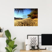 Bibelverse Inspiration Zitat Psalm 32:8 Poster (Heimbüro)