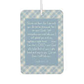 Bibelverse Isaiah 41:10, 13 Autolufterfrischer (Vorderseite)