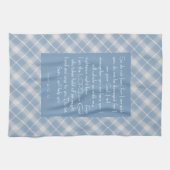 Bibelverse Isaiah 41:10, 13 Geschirrtuch (Horizontal)