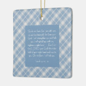 Bibelverse Isaiah 41:10, 13 Keramikornament (Links)