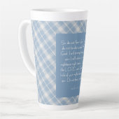 Bibelverse Isaiah 41:10, 13 Milchtasse (Linke Ecke)