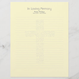 Bibelverse John14 Bestattungsbuchseite 12