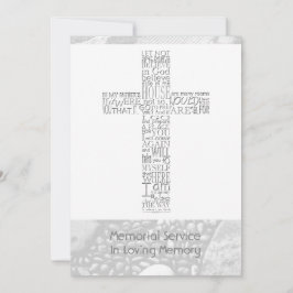 Bibelverse John 14 Memorial Service 3 Einladung