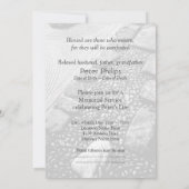 Bibelverse John 14 Memorial Service 3 Einladung (Rückseite)