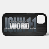 Bibelverse - John 1:1 Case-Mate iPhone Hülle (Rückseite (Horizontal))