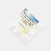 Bibelverse, Kolossians 3-17 Serviette (Ecke)