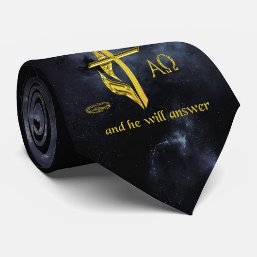 Bibelverse Krawatte (Gerollt)