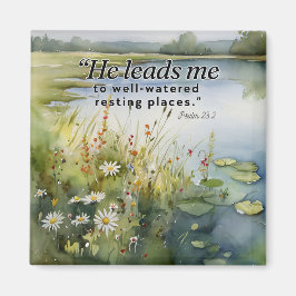Bibelverse-Kühlschrankmagnet - Psalmen 23 Magnet