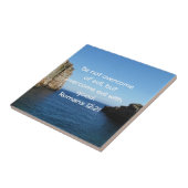 Bibelverse Liebe Zitat Sprichwort Römer 12:21 Fliese (Seite)