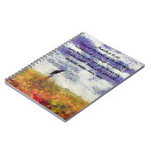 Bibelverse Matthew 6:26 Notizblock (Linke Seite)