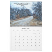 Bibelverse mit Nature Art Kalender (Jan 2027)