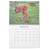 Bibelverse mit Nature Art Kalender (Feb 2026)