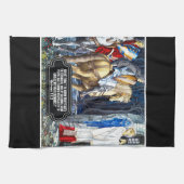 Bibelverse mit William Morris Angel Print Geschirrtuch (Horizontal)