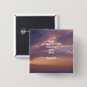 Bibelverse Motivierend Schriften Psalm 37:5 Button (Vorne & Hinten)