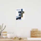 Bibelverse "my lamp, oh Lord" Kreuzgläubigkeit Sam Poster (Küche)