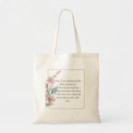 Bibelverse Offenbarung 3:20 Tote Bag-n3 Tragetasche