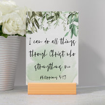 Bibelverse Philippians Card