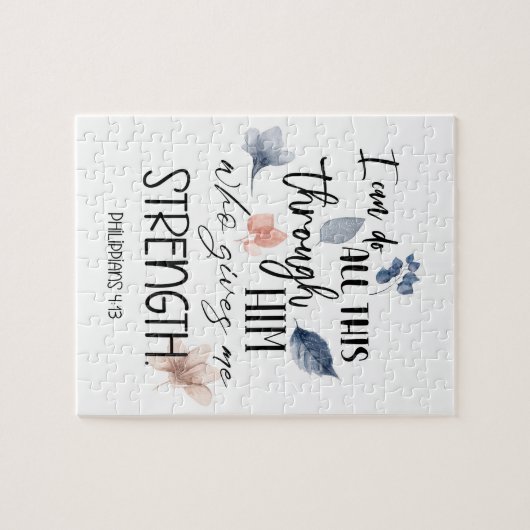 Bibelverse Philippians Puzzle (Horizontal)