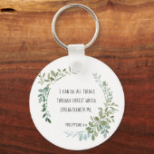 Bibelverse, Philippinen 4:13 Schlüsselanhänger (Vorderseite)