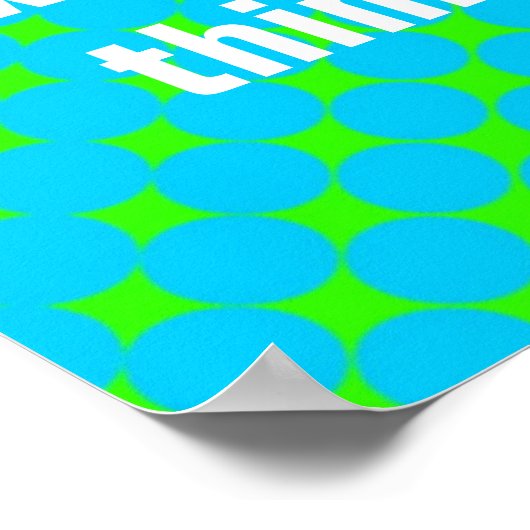 Bibelverse Philippinen 4:8 Poster (Ecke)