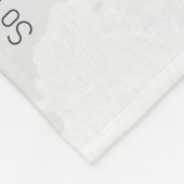 Bibelverse Pine Fleece Blanket (Ecke)