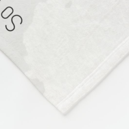 Bibelverse Pine Fleece Blanket (Ecke)