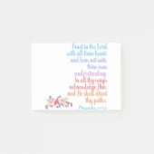 Bibelverse Post-it Klebezettel (Vorderseite)