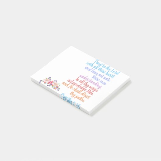 Bibelverse Post-it Klebezettel (angewinkelt)