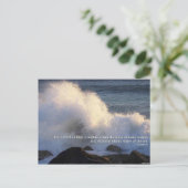 Bibelverse Postcard Postkarte (Stehend Vorderseite)