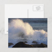 Bibelverse Postcard Postkarte (Vorne/Hinten)