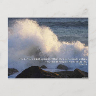 Bibelverse Postcard Postkarte