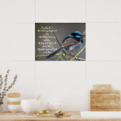 Bibelverse-Poster Poster (Küche)