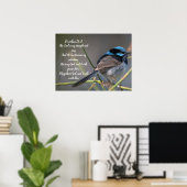 Bibelverse-Poster Poster (Heimbüro)