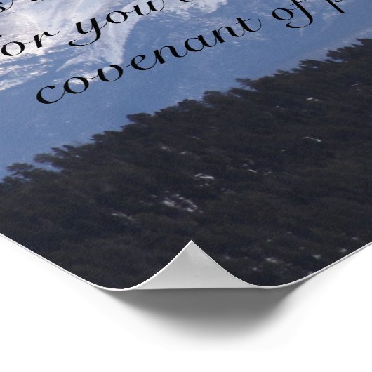 Bibelverse-Poster Poster (Ecke)