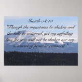 Bibelverse-Poster Poster (Vorne)