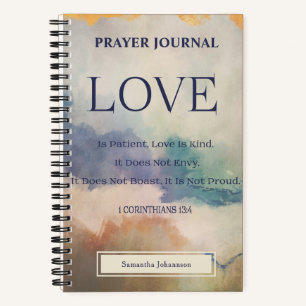 Bibelverse Prayer Journal Notizblock