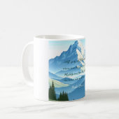 Bibelverse Psalm 121:1-2 Kaffeetasse (Vorderseite Links)