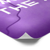 Bibelverse Psalm 121 Gebet-Poster Poster (Ecke)