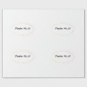 Bibelverse Psalm 46:10 Geschenkpapier (Flach)