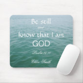 Bibelverse Psalm 46:10 Mousepad (Mit Mouse)
