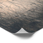 Bibelverse Psalm 46:10 - Seien Sie still und wisse Poster (Ecke)