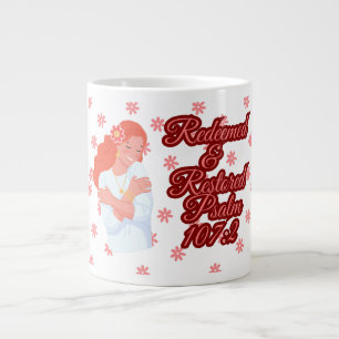 Bibelverse Psalmen 107:2 Riesenkaffee-Tasse Jumbo-Tasse