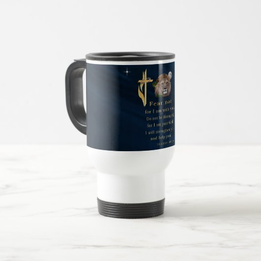 Bibelverse Reisebecher (Vorderseite Links)