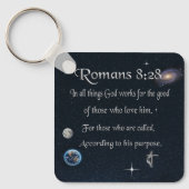 Bibelverse Schlüsselanhänger (Vorderseite)