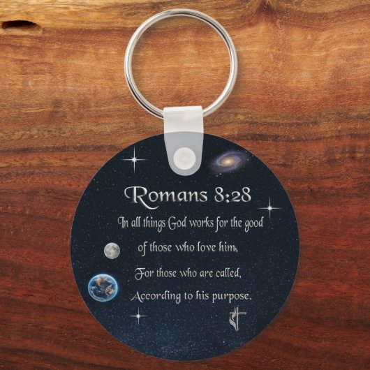 Bibelverse Schlüsselanhänger (Vorderseite)